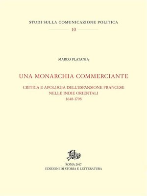 cover image of Una monarchia commerciante